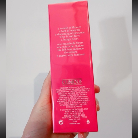 NEW Clinique Happy Heart Perfume Spray 1.7oz/50ml Sealed - Picture 2 of 3